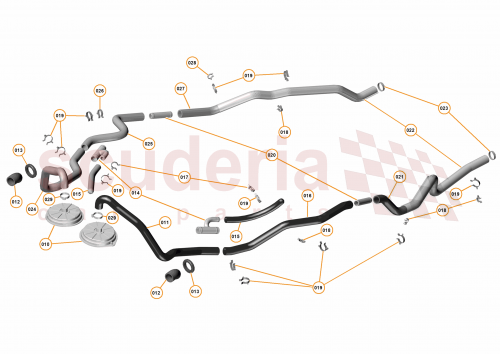 Part Diagram for McLaren 11F2344CP