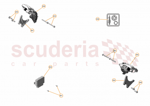 Part Diagram for McLaren 11N2976CP