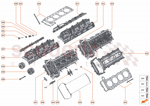 Part Diagram for McLaren 11F0740CP