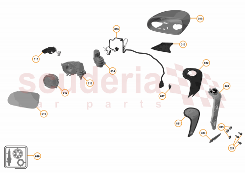 Part Diagram for McLaren 14MA512CP