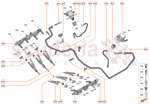 Part Diagram for McLaren 16FC135CP