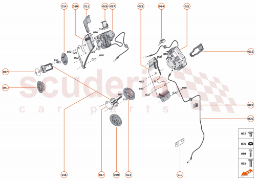 Part Diagram for McLaren 15AC155CP