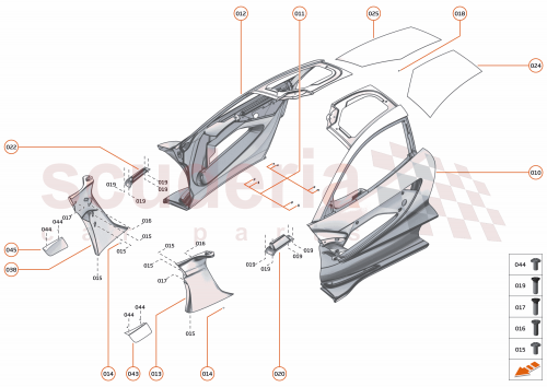 Part Diagram for McLaren 15AA754CP