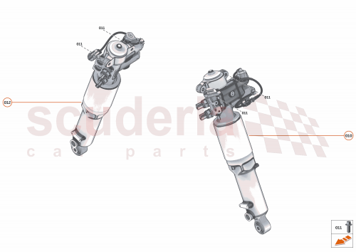 Part Diagram for McLaren 14D0032CP