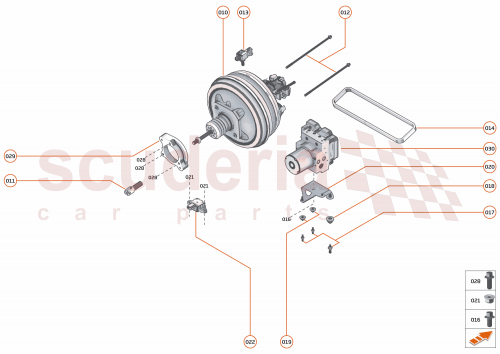 Part Diagram for McLaren 15CA049RP