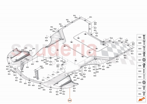 Part Diagram for McLaren 14A3561CP