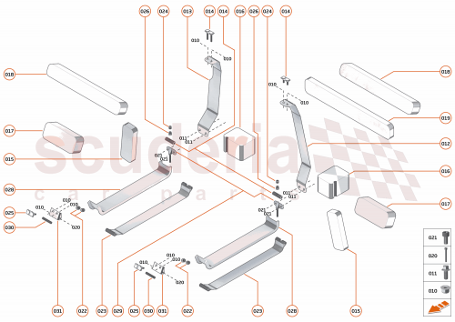 Part Diagram for McLaren 13K0022CP