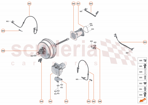 Part Diagram for McLaren 14FA031RP