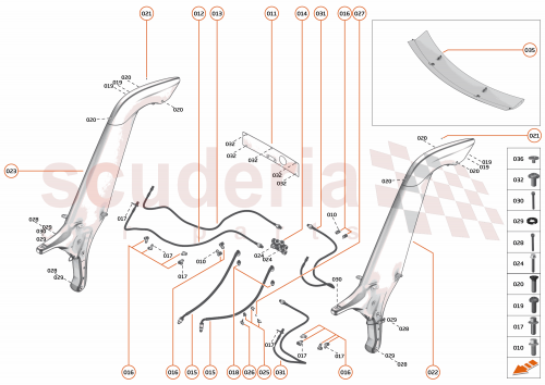 Part Diagram for McLaren 15AC207CP