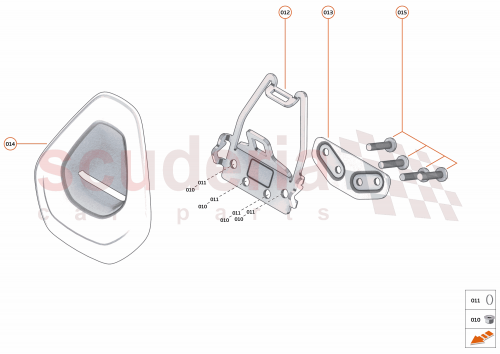 Part Diagram for McLaren 11N1867CP