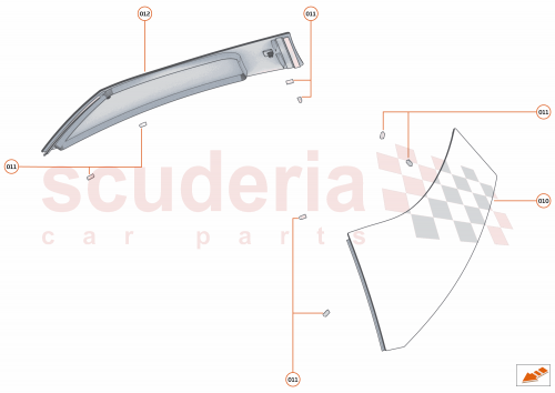 Part Diagram for McLaren 13A6382CP