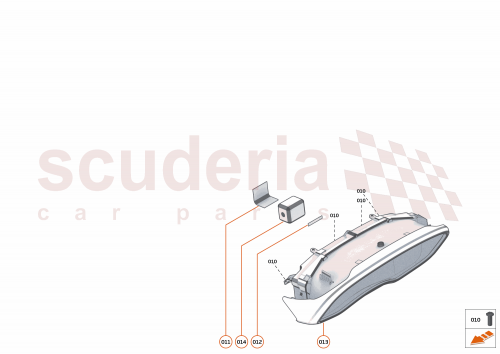Part Diagram for McLaren 13MA474RP