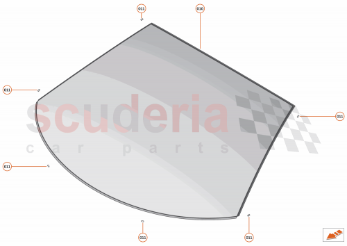 Part Diagram for McLaren 16AB660SP