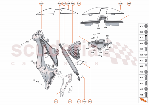 Part Diagram for McLaren 14AC433CP