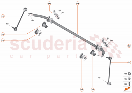 Part Diagram for McLaren 16BB127CP