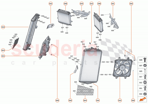 Part Diagram for McLaren 16LA498CP
