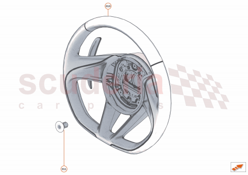 Part Diagram for McLaren 14MA087SP
