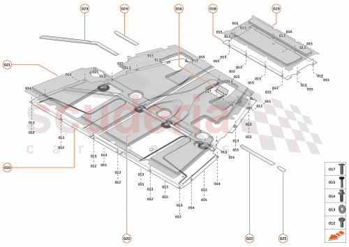 Part Diagram for McLaren 14AD327CP