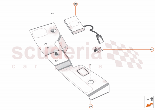 Part Diagram for McLaren 23MA113CP