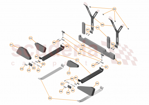 Part Diagram for McLaren 11P0424CP