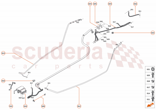 Part Diagram for McLaren 14MA628CP