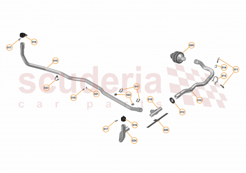 Part Diagram for McLaren 13FA006SP