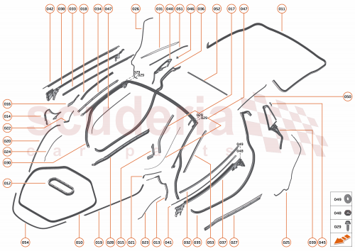 Part Diagram for McLaren 14AB116SP