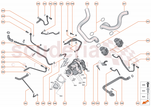 Part Diagram for McLaren 14FA182CP