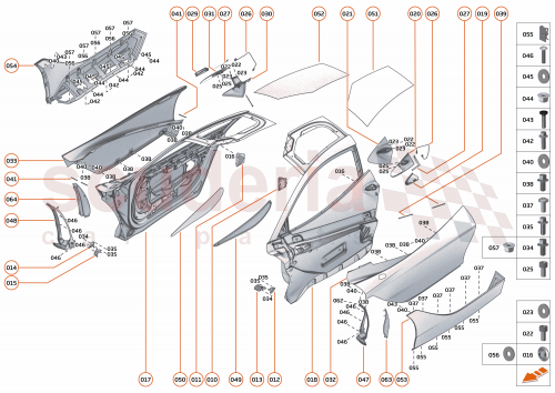 Part Diagram for McLaren 14AD386CP