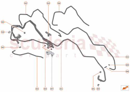 Part Diagram for McLaren 13FA012SP
