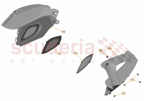 Part Diagram for McLaren 13N2503CP