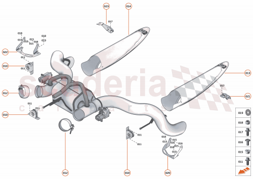 Part Diagram for McLaren 00RA524
