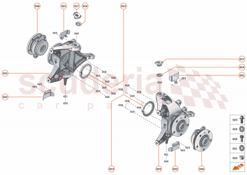 Part Diagram for McLaren 14BA022CP