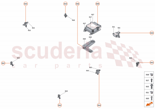 Part Diagram for McLaren 22MA022CP