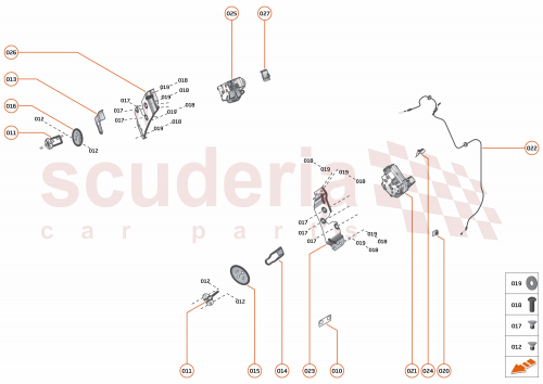 Part Diagram for McLaren 13A5480CP