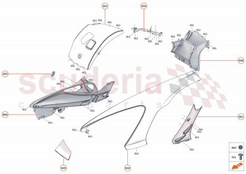 Part Diagram for McLaren 14NA590CP