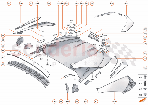 Part Diagram for McLaren 14AA646SP