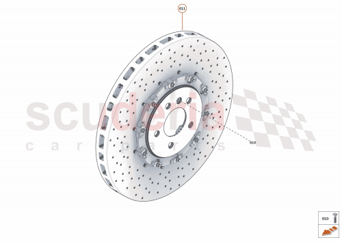Part Diagram for McLaren 13FA077CP