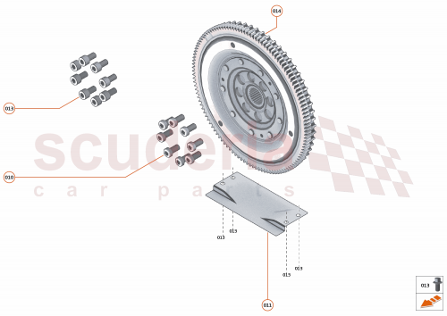 Part Diagram for McLaren 11F0699CP