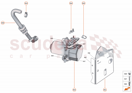 Part Diagram for McLaren 16CA056CP