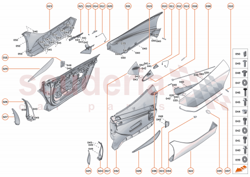 Part Diagram for McLaren 00RA120