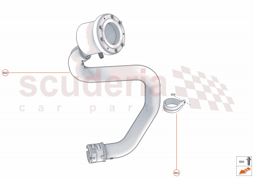 Part Diagram for McLaren 15KA006RP