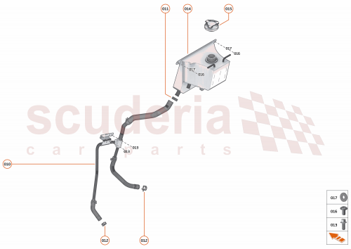 Part Diagram for McLaren 14NA285RP
