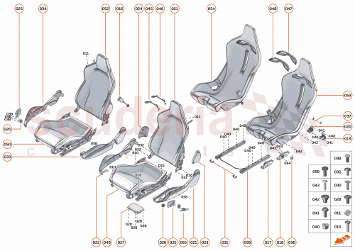 Part Diagram for McLaren 16NC314CP