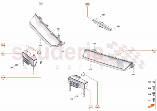 Part Diagram for McLaren 14AD020CP