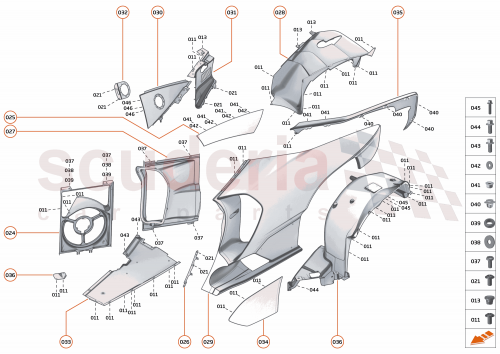 Part Diagram for McLaren 14NA729CP