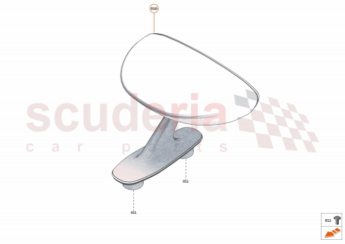 Part Diagram for McLaren 26NB426SP