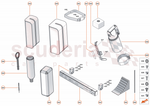 Part Diagram for McLaren 16QA496CP