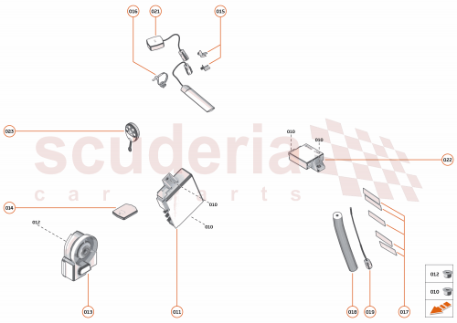 Part Diagram for McLaren 23MA444CP