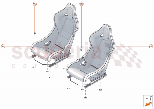 Part Diagram for McLaren 13NA355RP